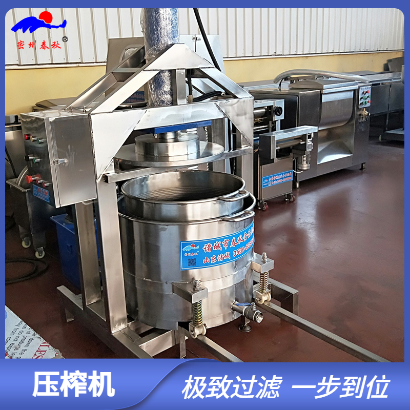 果汁壓榨機  桑葚葡萄小黃姜果汁壓榨機的特點及原理